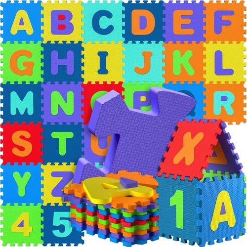 Puzzle tapis mousse pièces - 86,