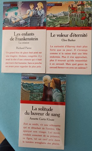 Romans pocket frissons barker - romans,