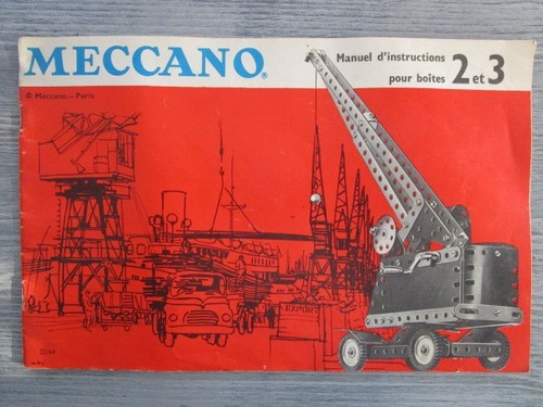 Meccano manuel instructions - meccano:, d'instructions