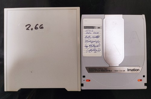 Disque magneto optique imation - disque,