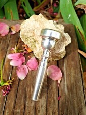 Embout de Trompette VINCENT BACH1B Plaqué Argent Finition 1B