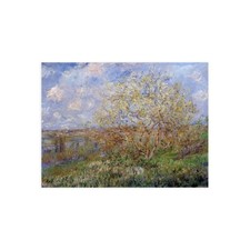 Impression Sur Toile Ou Papier Affiche Ou Cadre Claude Monet Le Printemps