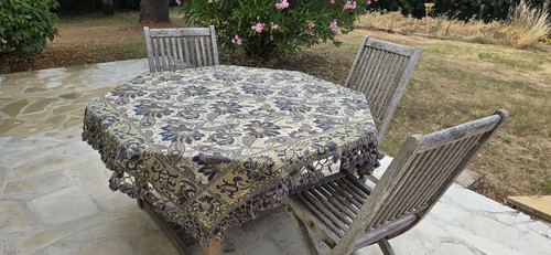 Tapis table ancien - tapis, de
