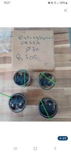 Vendre pistons usine 750 - pistons,