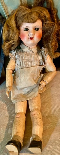 Poupée ancienne tête en - poupée,