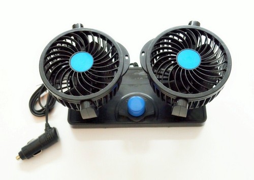 Ventilateur double 12v - 1,