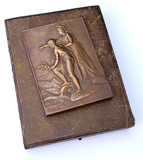 Plaquette bronze medaille