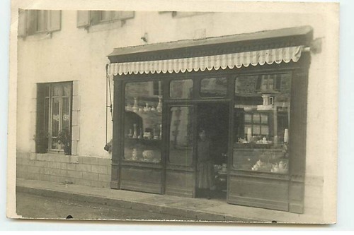 Carte photo une devanture - -,