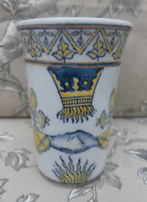 Porcelaine de Chine gobelet en porcelaine décor Maçonnique ? 10cm CHINESE