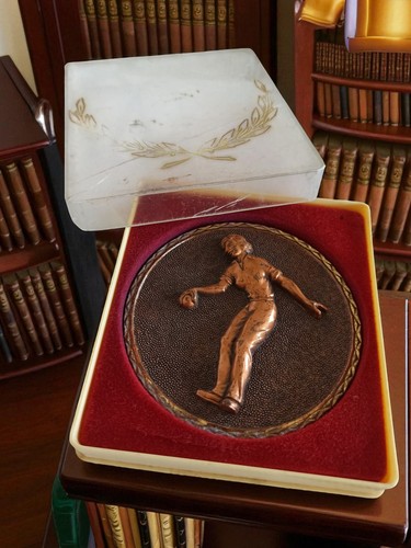 Médaille bronze vintage