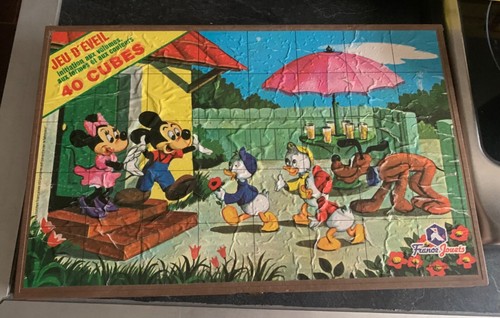 Puzzle cubes mickey minnie - mickey,