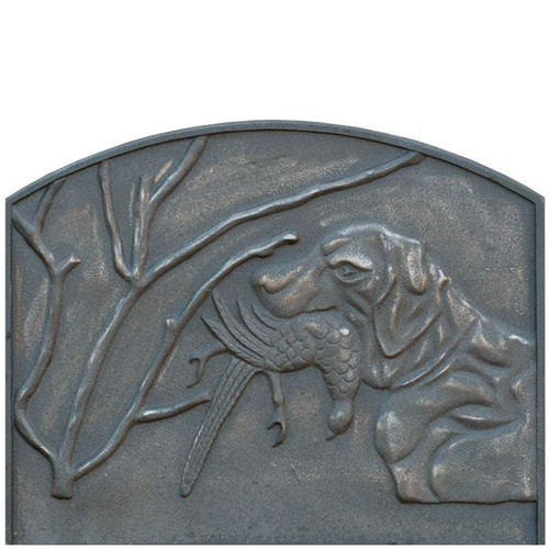Plaque cheminée fonte - plaque, en