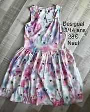 Desigual 13 / 14 ANS FILLE : robe motif Disney été neuve