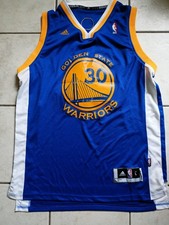 MAILLOT BASKETBALL ADIDAS WARRIORS GOLDEN STATE NBA N°30 CURRY TAILLE L/D6 BE