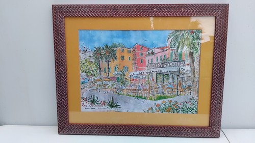 Aquarelle gilles pascal - gilles, &