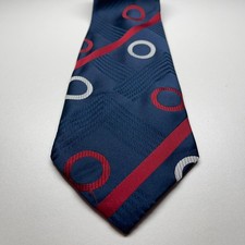 Cravate Trevira Bleu Polyester