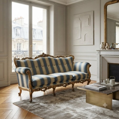 Canapé ancien style - style, baroque