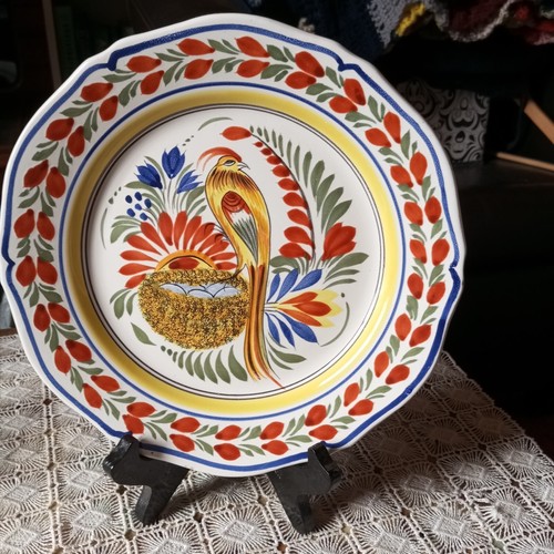 Assiette céramique henriot - céramique,