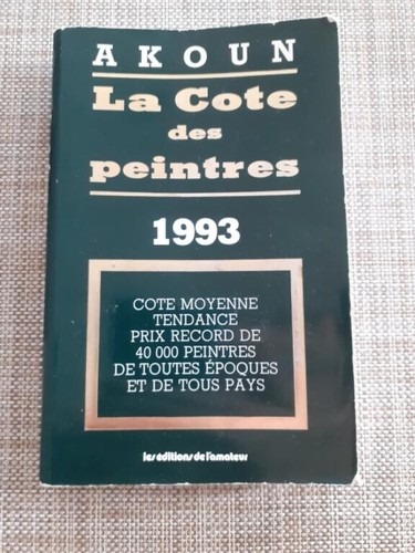Akoun cote des peintres - akoun,