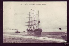 B1549+VOILIERS- QUATRE MATS NORVEGIEN EN REMORQUE