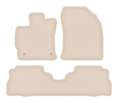 Tapis sol velours beige - de,