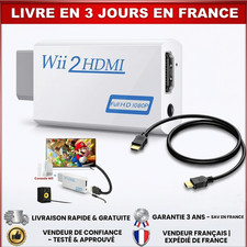 NINTENDO WII Adaptateur HDMI +