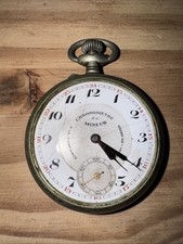 ANCIENNE  MONTRE À Gousset. CHRONOMÈTRE DU MINEUR