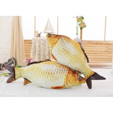  3 D Oreiller À Carpes Canapé Géant Coussin Poisson Jouet En Peluche