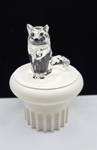 Swarovski sitting cat - swarovski, crystal