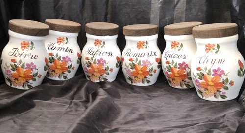 Anciens pots épices en - anciens, à