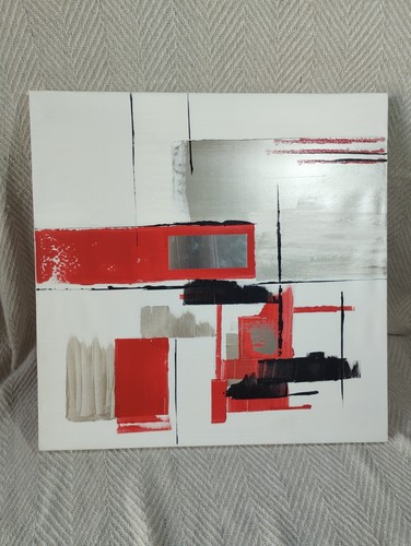 Tableau abstrait sur toile - ,