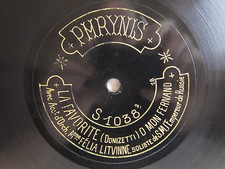 78rpm FELIA LITVINNE - La