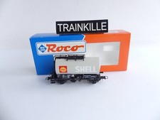 46710 / ROCO HO WAGON CITERNE A ESSIEUX SHELL DE LA CFL