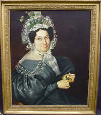 Portrait de Femme à la Coiffe