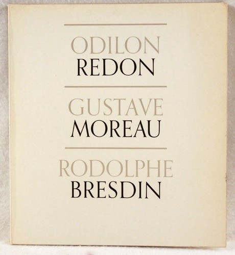 Odilon redon gustave moreau - redon,