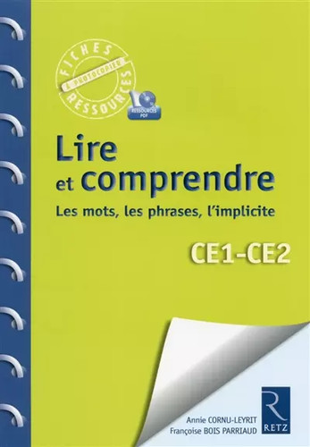 Lire comprendre ce1 ce2 - comprendre, (+