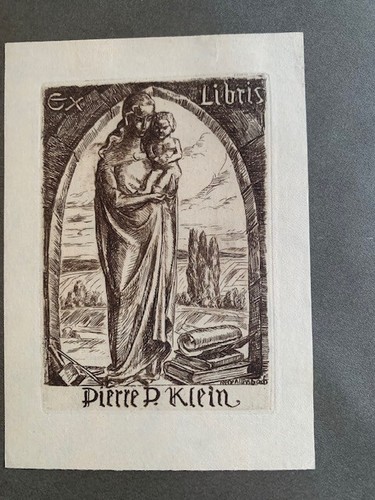 Libris rené allenbach pour - ex-libris,