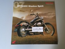 Honda Brochure catalogue moto Custom VT 750 DC Shadow 12 pages TBE