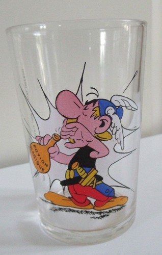 Verre moutarde astérix - verre, a