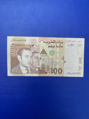 Morocco maroc billet 100 - morocco,