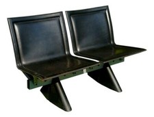 Chaises Canapé Original Design Matteograssi Aéroport Fiumicino 1990 Certificat