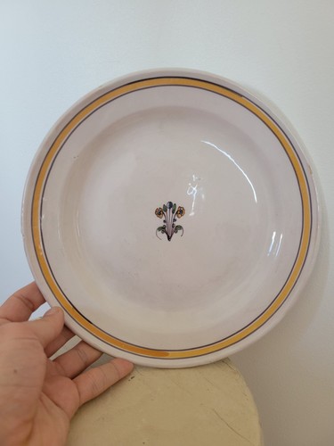 Ancienne assiette faïence