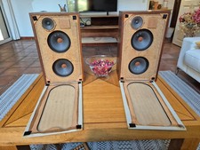 2 enceintes Vintage audiophile CONCERTONE AUDAX 45W wide range 1964  large bande