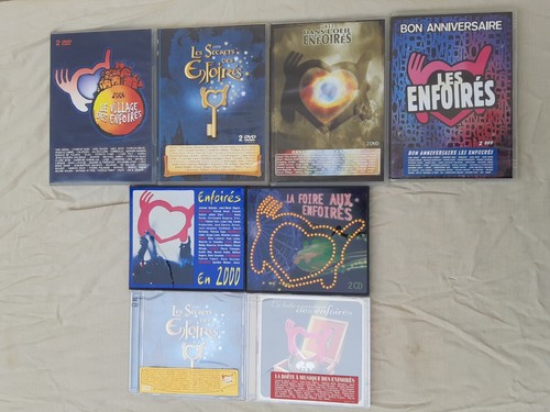 Les enfoirés lot dvd - dvd, :