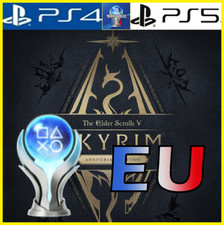Platinum Trophy Service + All DLC EU PS4-PS5 / Skyrim