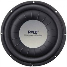 Caisson de Basse Pyle PLWCH12D Noir 30 CM 12 " Panneau Coffre Tronc Voiture Dvc