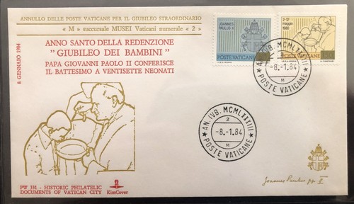 Fdc vatican pope - «, john