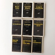 Lot 9 livres poches Série