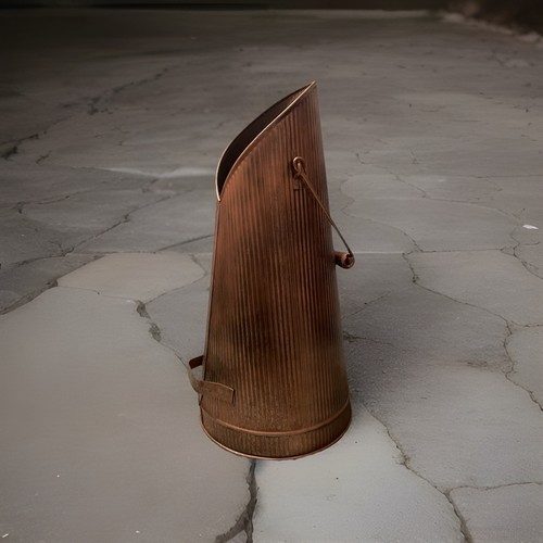 Seau charbon ancien - seau, .