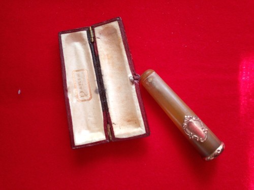 Ancien porte cigarette corne - ancien,